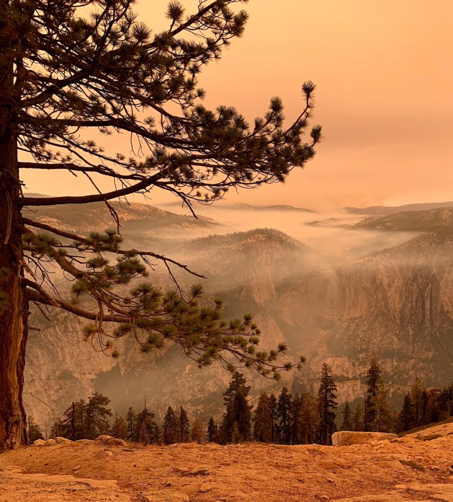 Mountains at Yosemite national park