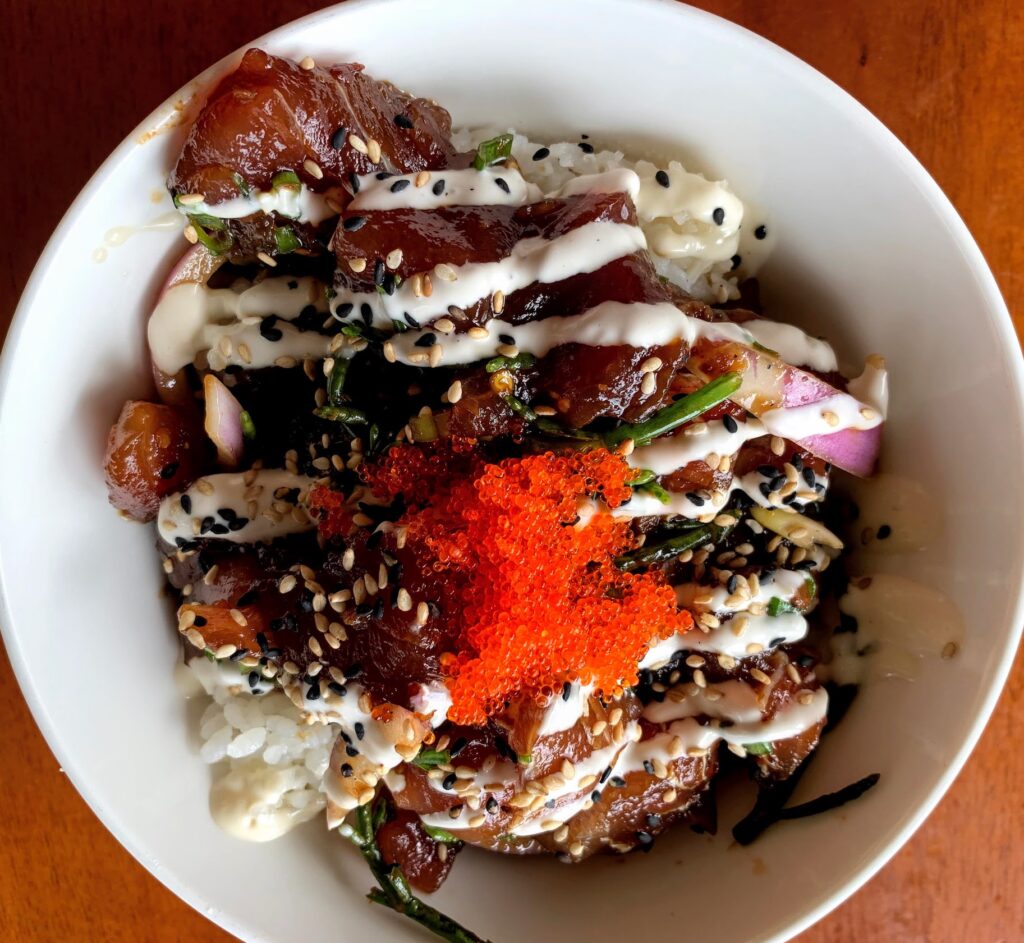 Hawaiin poke in Hawaii