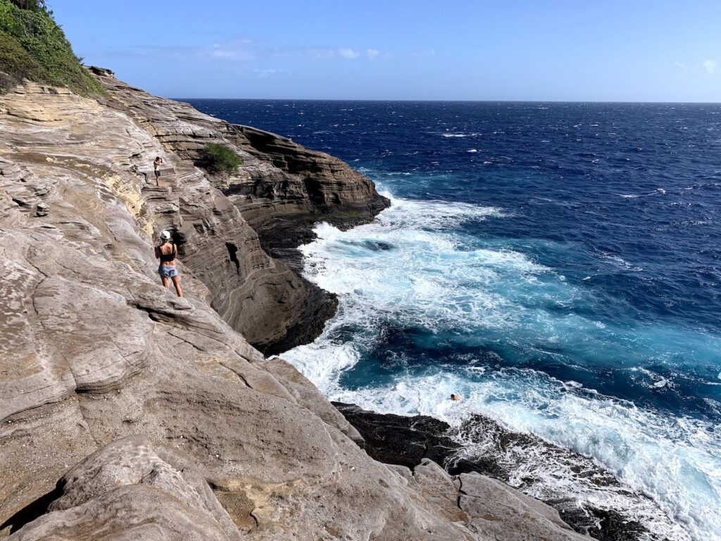 Spitting Caves in Oahu, 8 day Oahu itinerary