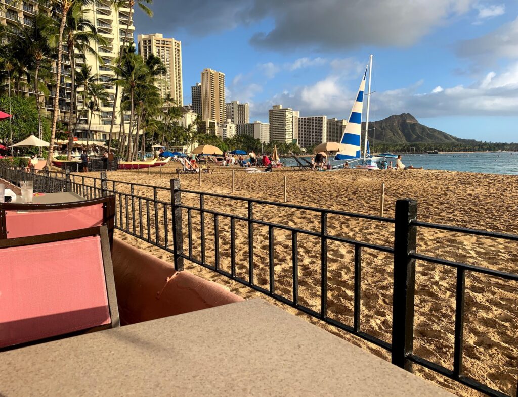 View From Mai Tai Oahu