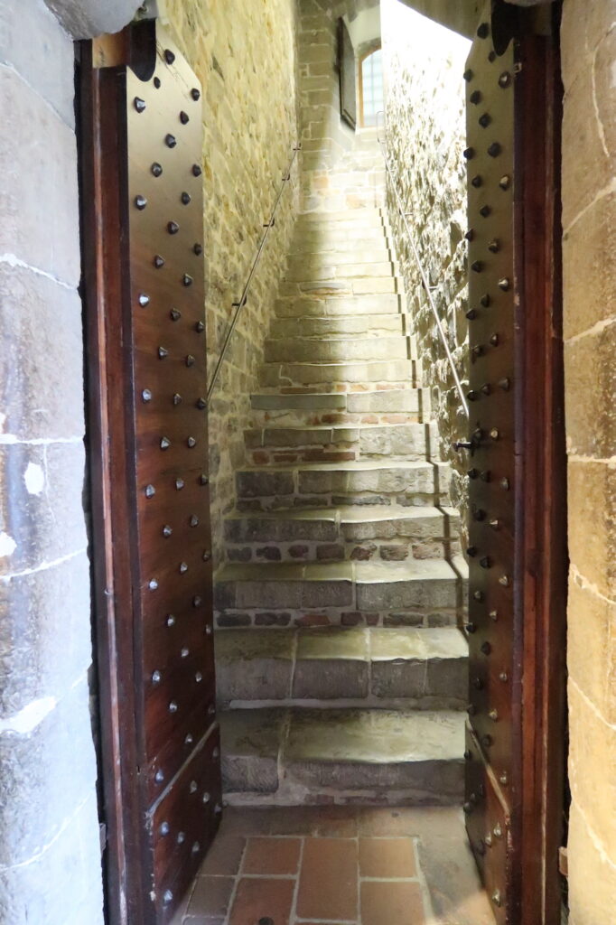 Palazzo Vecchio tower steps