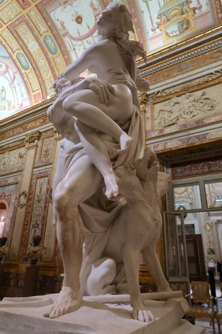 Sculptures by Bernini, Borghese Gallery