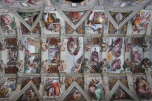 Top 9 museums in Italy for art-lovers Sistine Chapel ceiling, Vatican City, Rome Italy