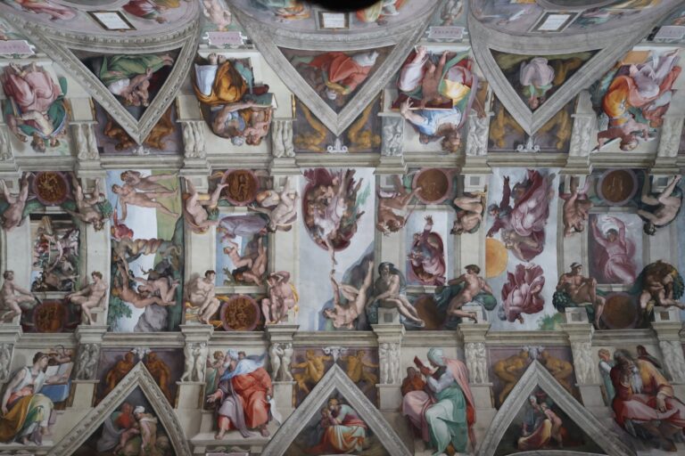 Sistine Chapel ceiling, Vatican City, Rome Italy