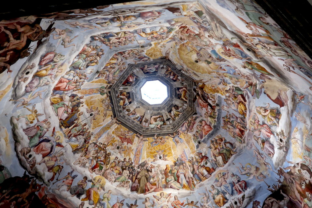 Vasari Last Judgement on Florence Cathedral dome, 24, 48 or 72 hours in Florence