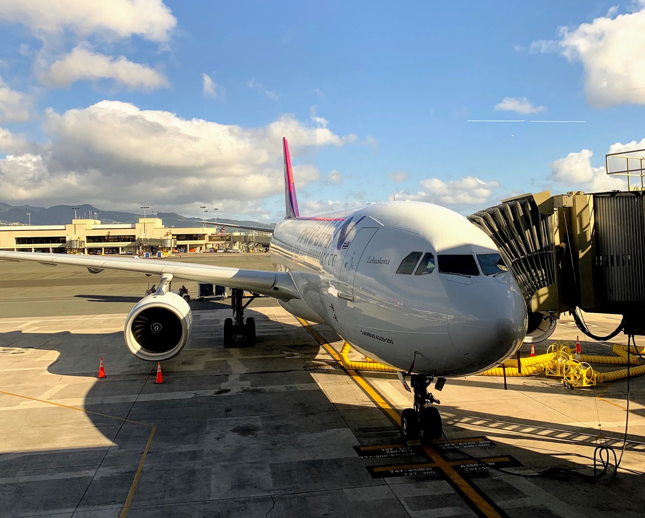 Oahu Airport plane