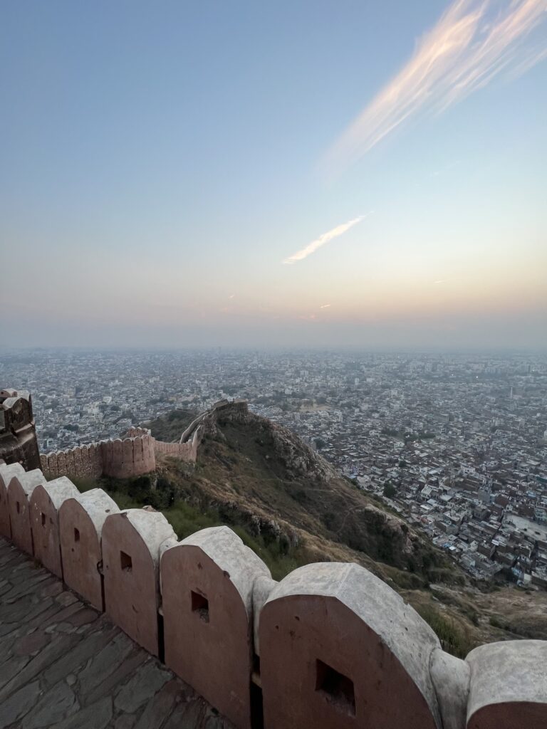 Nahargarh Fort walls, Jaipur, 2 day itinerary for Jaipur