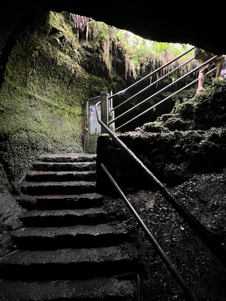 Caves in Hawaii Volcanoes National Park, Big Island