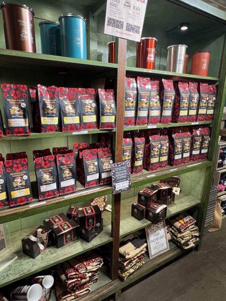 Mountain Thunder Coffee Farm visit in Big Island, Hawaii