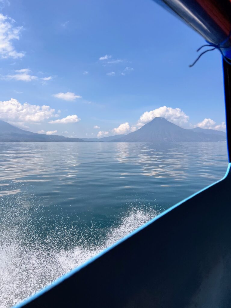Public ferry from Pana to San Juan la Laguna