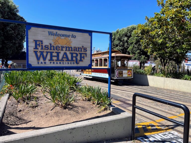 Fishermans Wharf sign in San Francisco