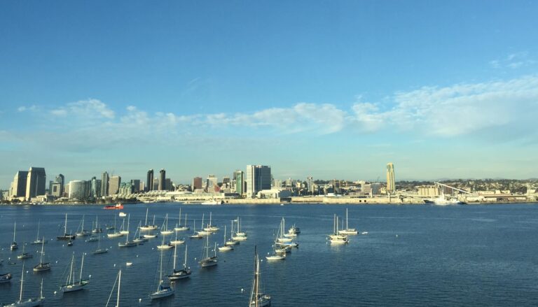 View from Coronado Bridge, San Diego