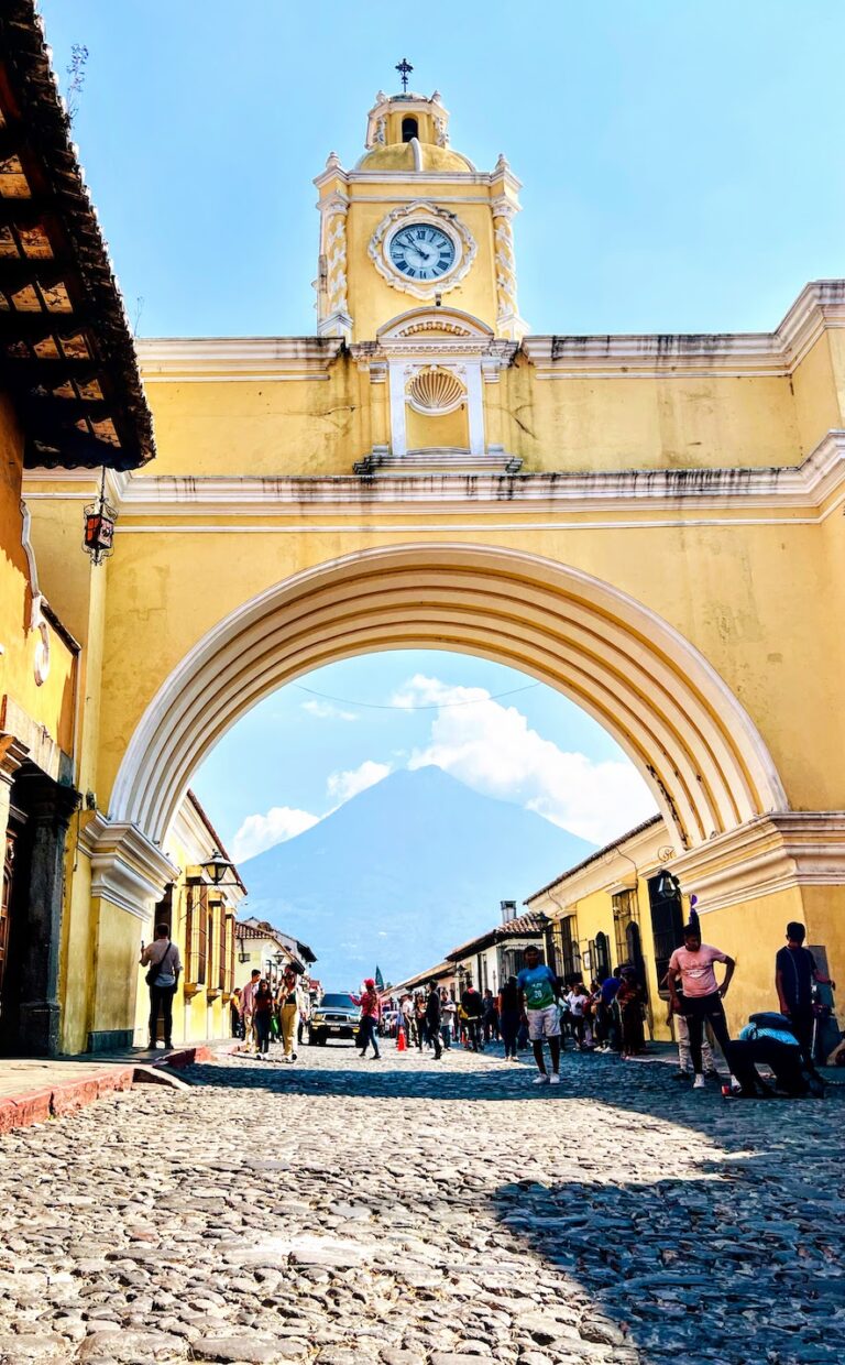 Santa Catalina arch in Guatemala (one week in Guatemala)