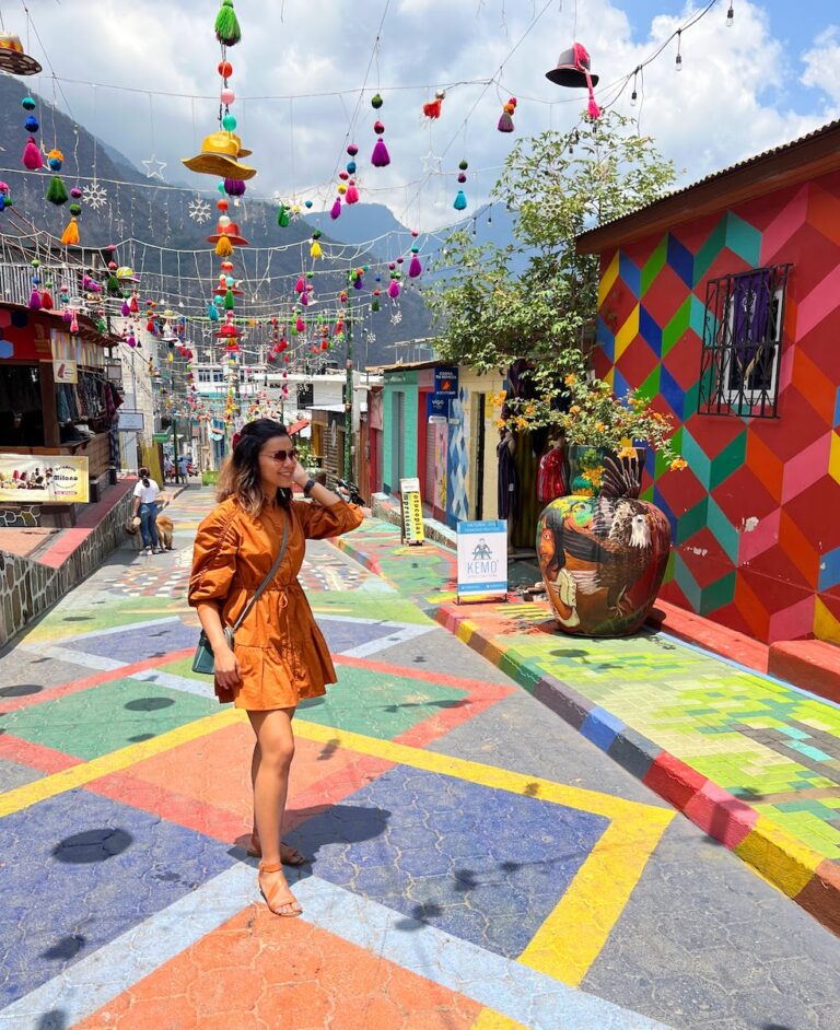 Street views of San Juan la laguna, Lake Atitlan