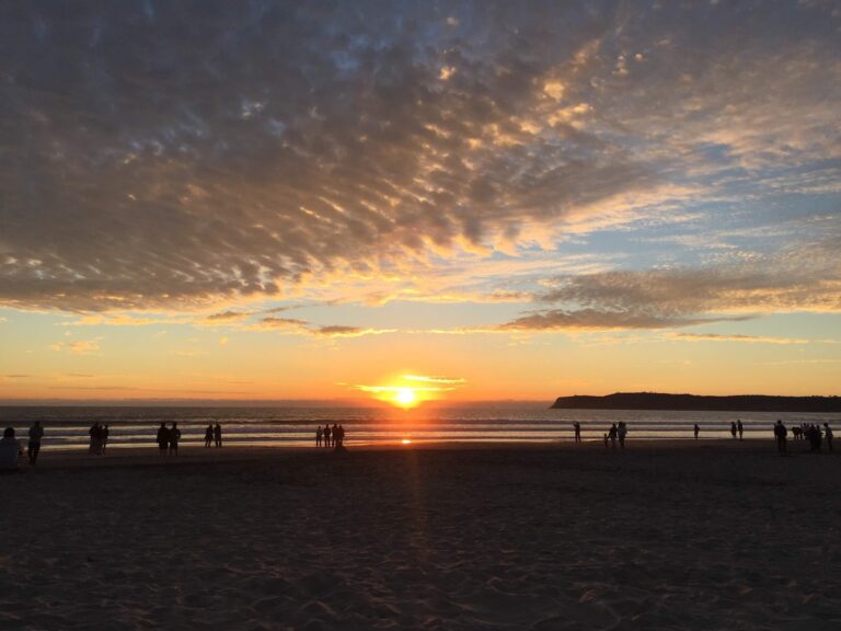 Sunset at Coronado Beach